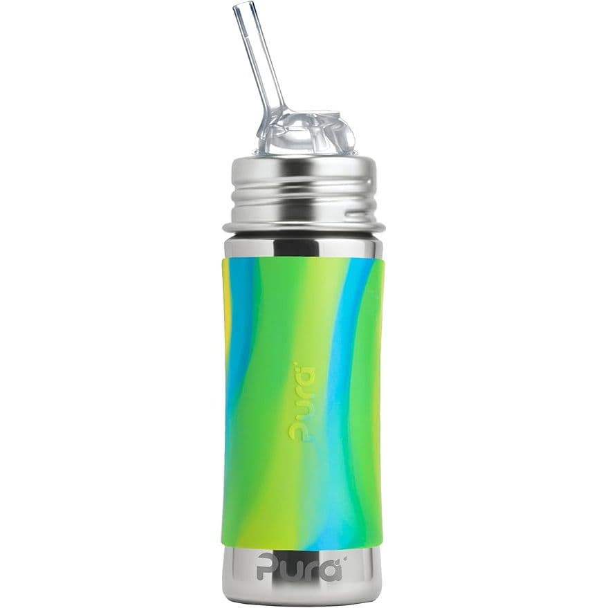 Stainless Steel Straw Bottle